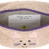 Beige teddy heuptasje kat - Mini bum bag tiny team cat (Wenslijst ...)